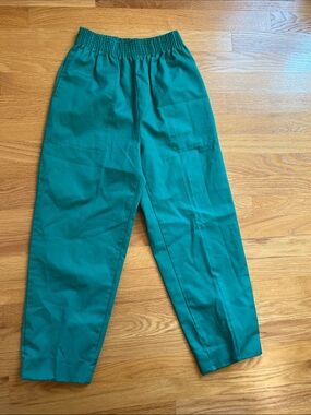 Vintage USWear youth 12T Elastic-Waist Green Trousers